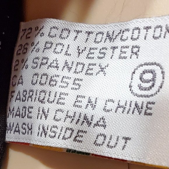 Women's RW & CO. Dark Wash Denim Jeans Sz 9 New - Picture 8 of 8